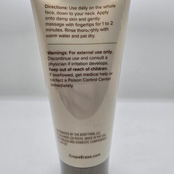 NEW Crepe Erase Refining Facial Scrub with TruFirm Complex - 6oz - Picture 4 of 4